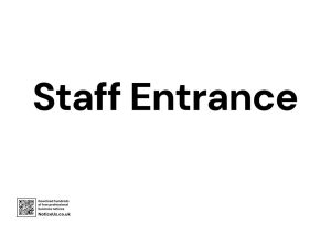Staff Entrance