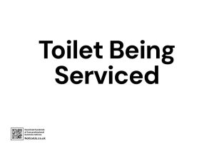 Toilet Being Serviced