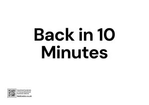 Back in 10 Minutes