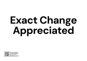 Exact Change Appreciated
