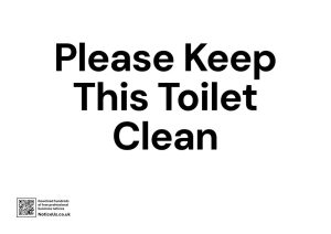 Please Keep This Toilet Clean