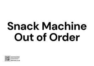 Snack Machine Out of Order