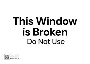This Window is Broken